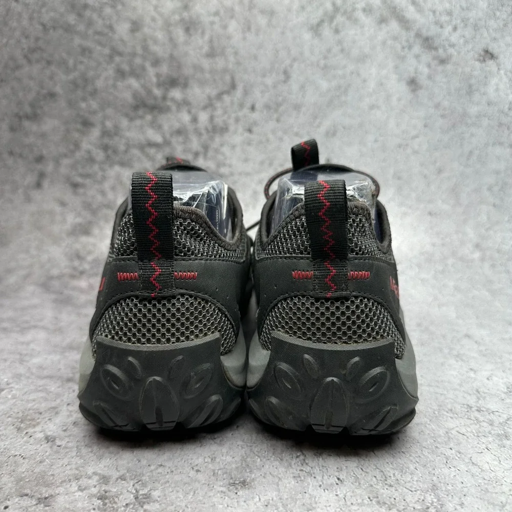 Merrell Accentor 3 Sieve Mens Size 10 Grey Black Red Hiking Sandals J135177 Rock